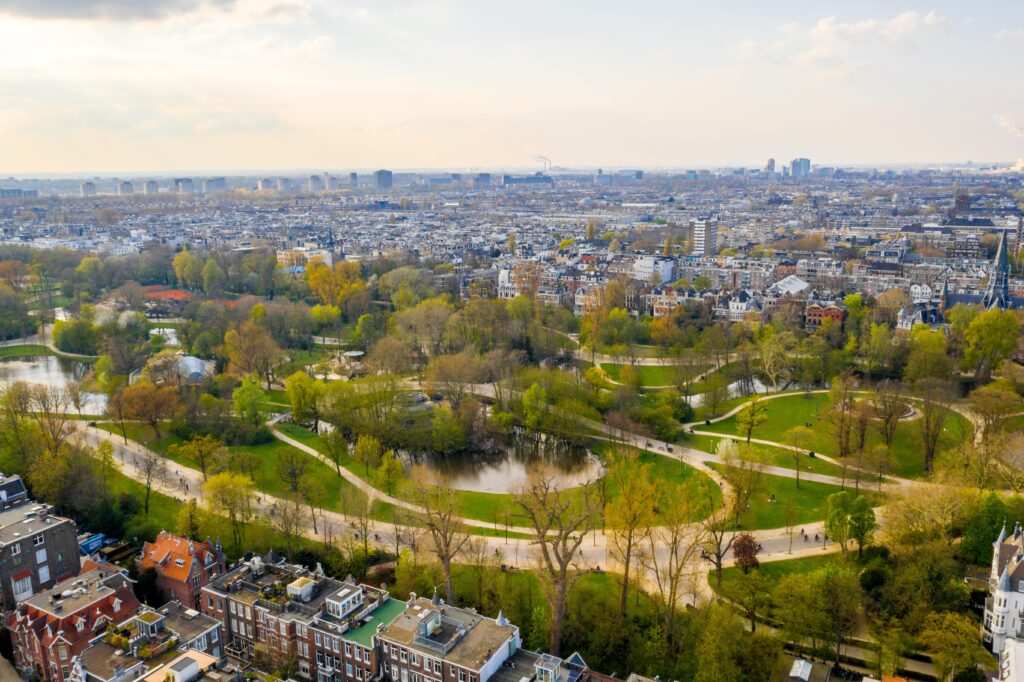 Het Vondelpark Amsterdam min, mooiste kastelen Nederland