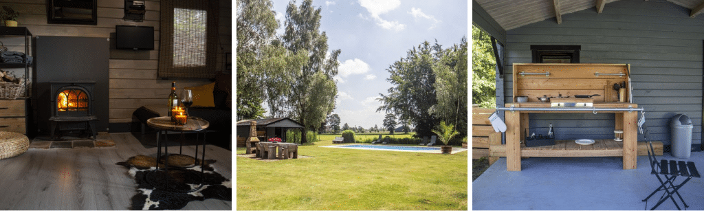 Natuurhuisje in Rhenen 1, vakantiehuisjes met jacuzzi op de Veluwe