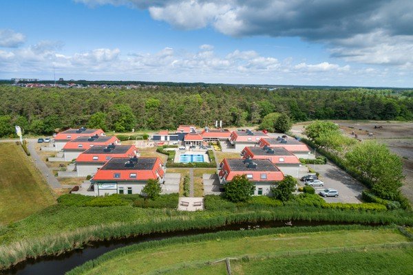 Roompot appartementencomplex Bosch en Zee, vakantiepark Texel