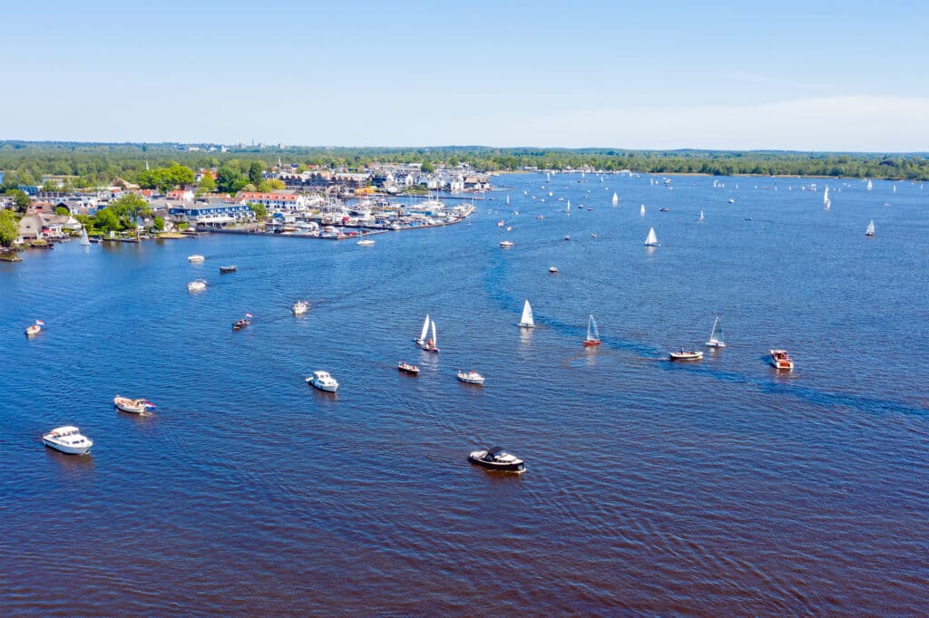 Loosdrechtse Plassen Meren Nederland,