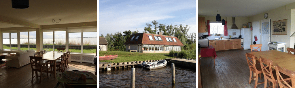 10 rustieke natuurhuisjes aan een meer in Nederland