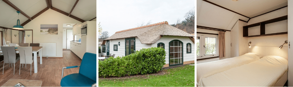 Cottage op Landal Schuttersbos vakantiehuis Terschelling, natuurhuisje friesland