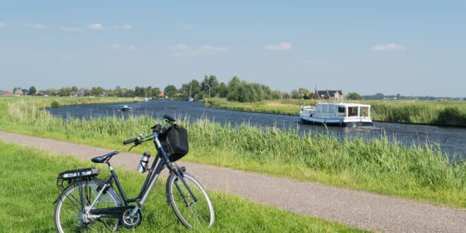 De Grote Polderroute Fietsroutes Nederland, Natuurgebieden in Nederland