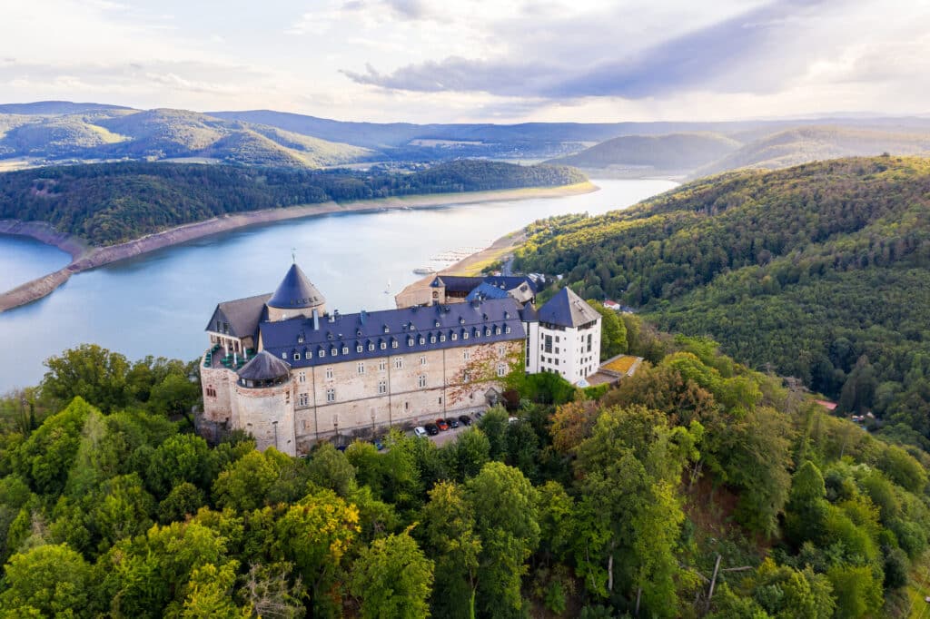 Edersee meren Duitsland, nationale parken Duitsland