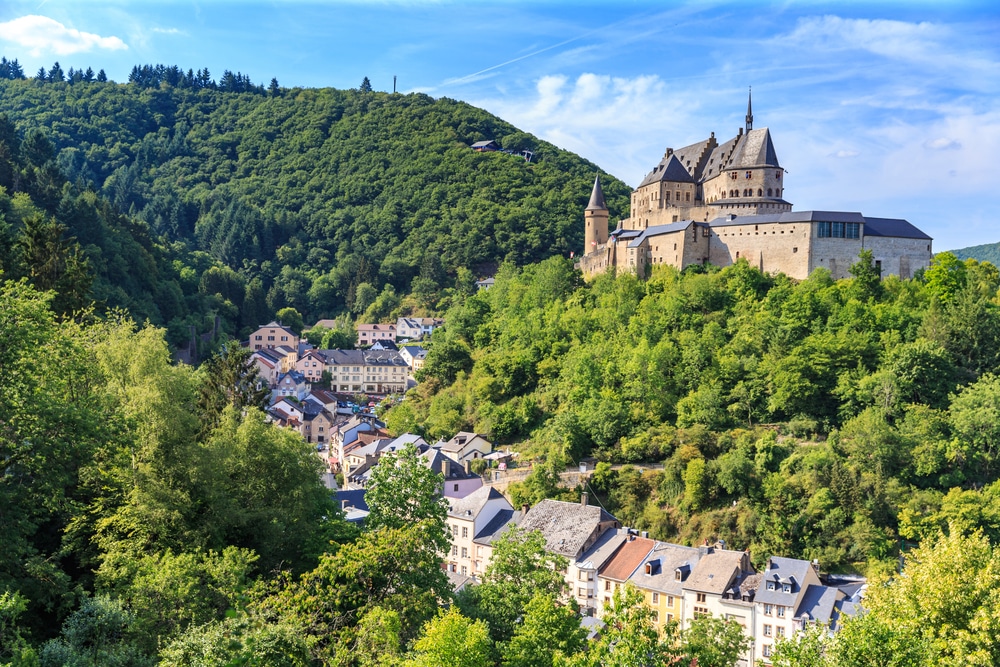 Burcht Vianden, Natuurgebieden Luxemburg