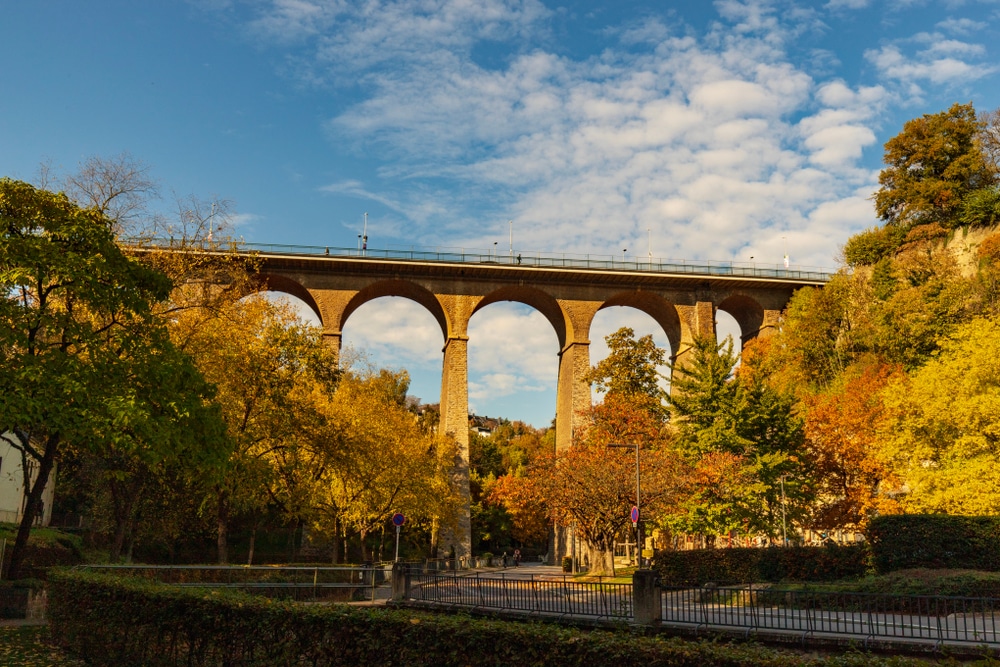 De Passerelle, bezienswaardigheden Luxemburg