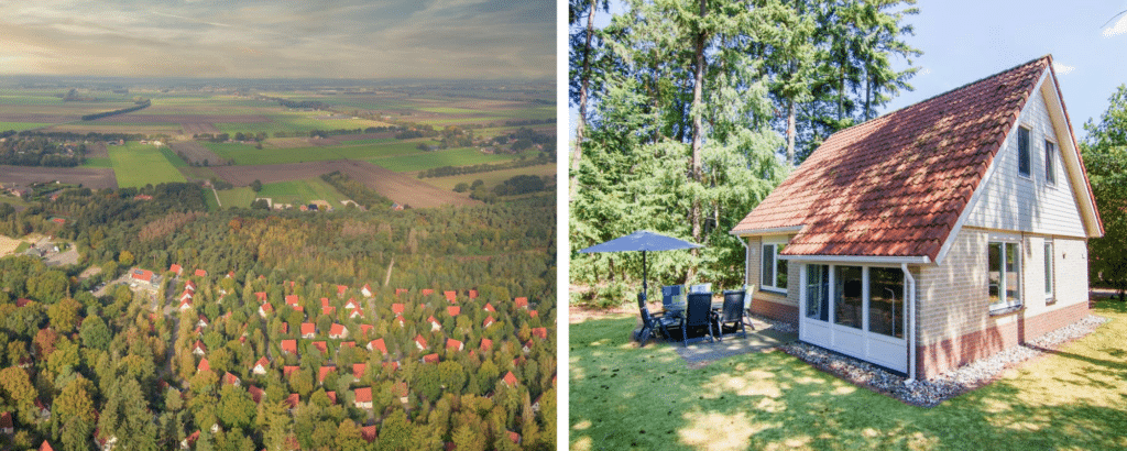 Landal Vakantiepark De Vlegge rustieke vakantieparken Twente, wellness huisje nederland