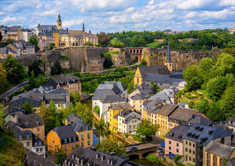 Luxemburg stad, stedentrips met de auto