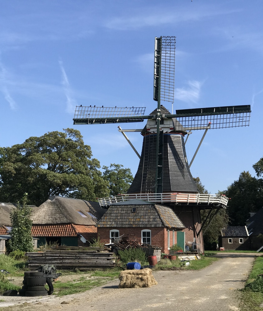 Noordlaren dorpen Provincie Groningen, vrijstaande natuurhuisjes Groningen