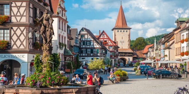 Gengenbach dorpjes Zwarte Woud, aardenburg