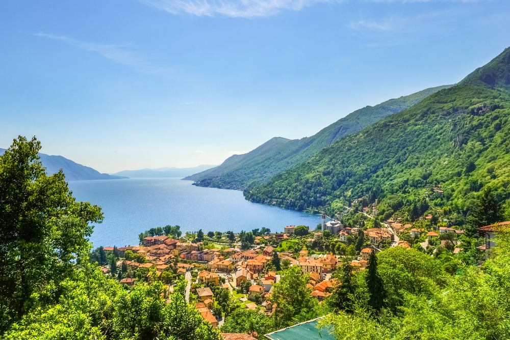 Lago Maggiore Bergmeren Zwitserland, natuurgebieden Duitsland