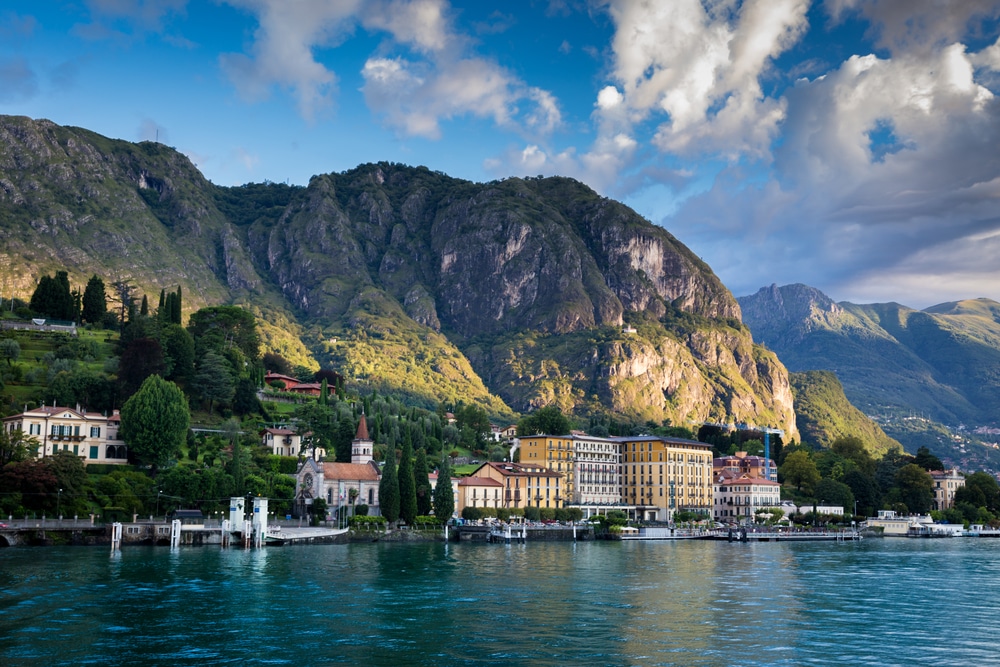 Lago di Lugano Bergmeren Zwitserland, natuurgebieden Duitsland