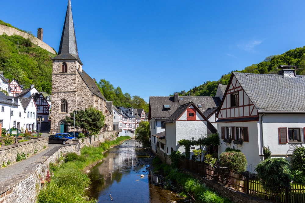 Monreal dorpjes Eifel, mooie dorpjes eifel