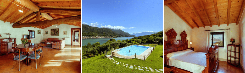 Natuurhuisje in Salo Lombardije Natuurhuisje Noord Italië, natuurhuisje in noord-italië met zwembad