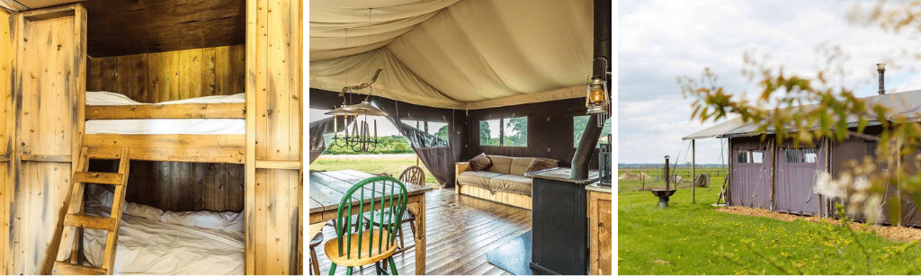 10 x glampings in Overijssel