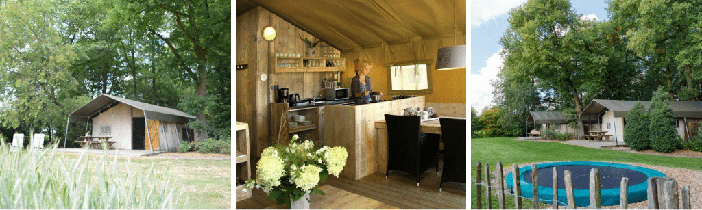 10 x glampings in Overijssel
