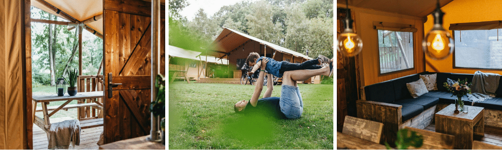 Safaritent vakantiepark Beerzebulten Safaritent Overijssel, leuke safaritenten in Overijssel