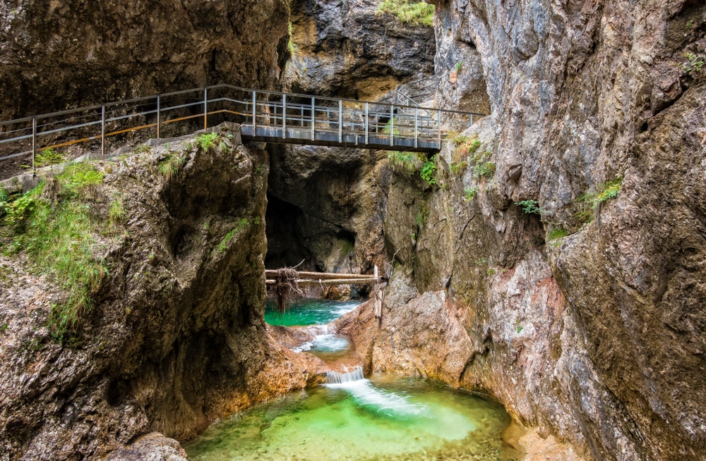 Almbachklamm Berchtesgaden, mooiste bezienswaardigheden van duitsland