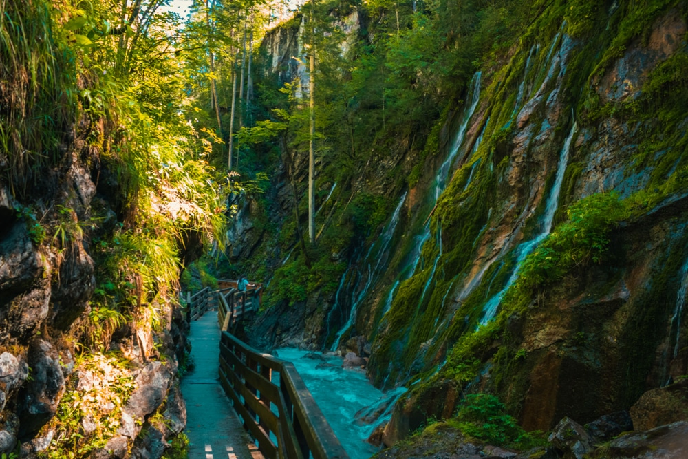 Wimbachklamm Berchtesgaden, mooie spaanse costa's