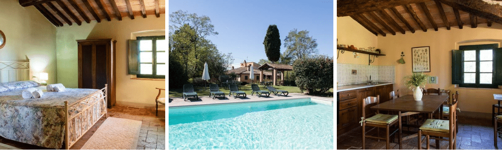 10 rustgevende natuurhuisjes met zwembad in Toscane