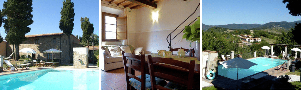 10 rustgevende natuurhuisjes met zwembad in Toscane