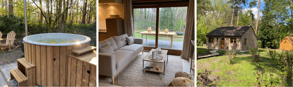 Top 10 natuurhuisjes in België met jacuzzi