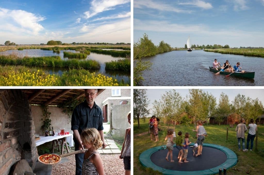 Boerenbed Hoeve Meskenwier 1, glamping Friesland