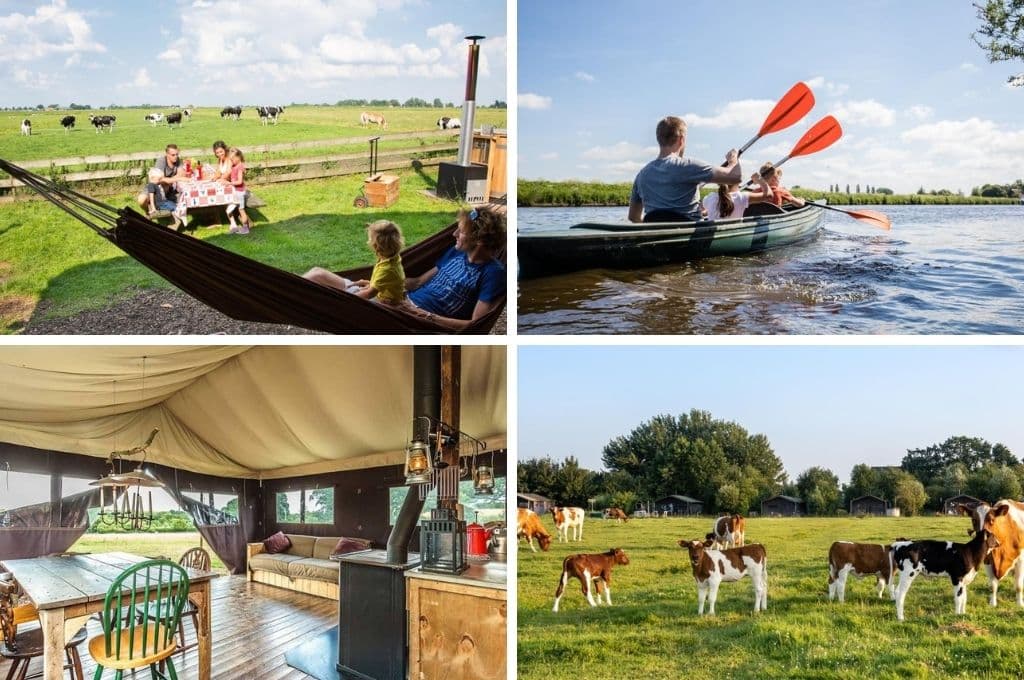 boerenbed hoeve waterschap friesland 1, kindercamping Nederland