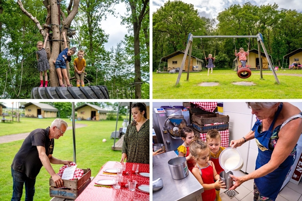 farmcamps de geele bosch 1, kindercamping Nederland