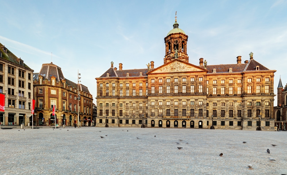 Paleis op de Dam kastelen en Paleizen Nederland shutterstock 721042702, mooiste kastelen Nederland