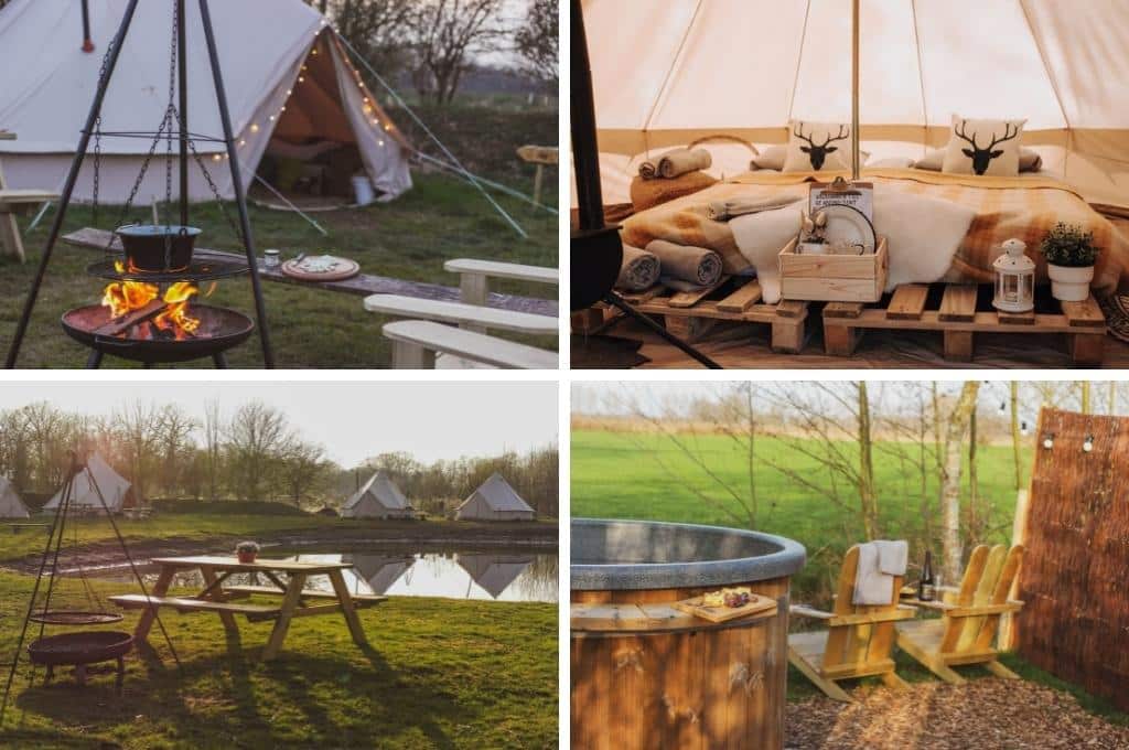 camping achterhoek glamping tent jacuzzi 1, camping Veluwe