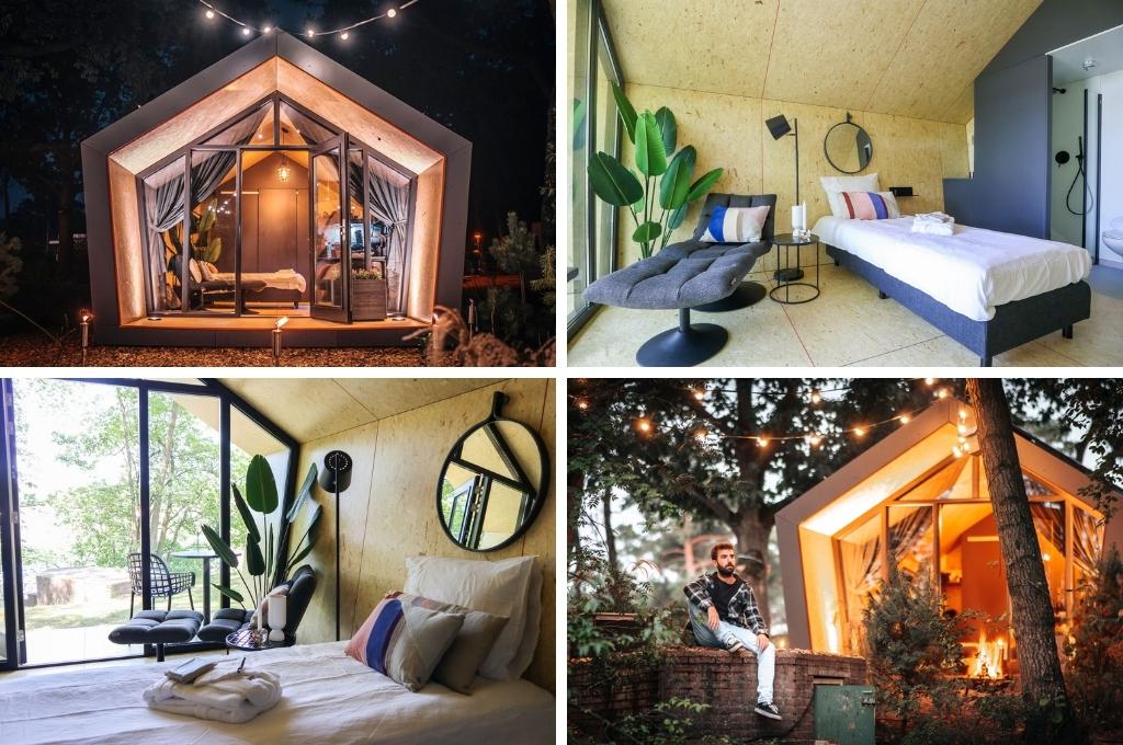 eenpersoons tiny house veluwe retreat droompark de zanding 1, camping Veluwe