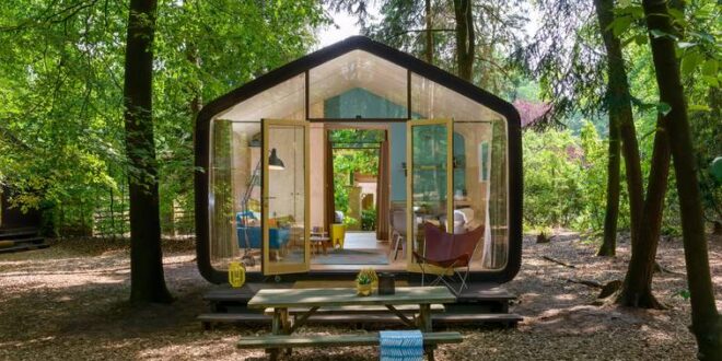 tiny house veluwe wikkelhouse stayokay apeldoorn 1 klein, wellness huisje nederland