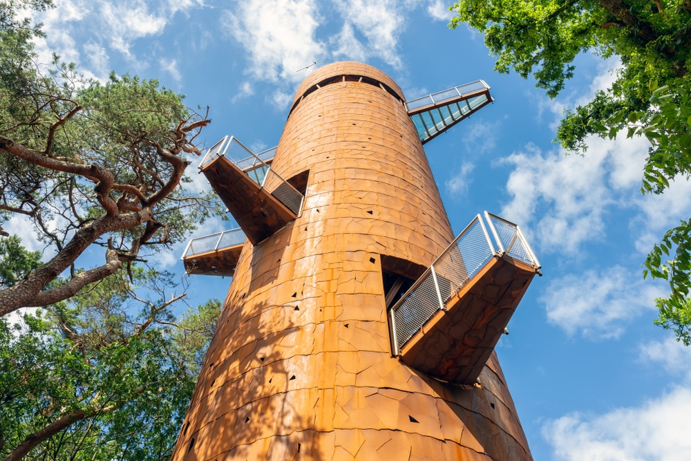 bosbergtoren wandelen friesland shutterstock 1281307009, wandelen op Terschelling