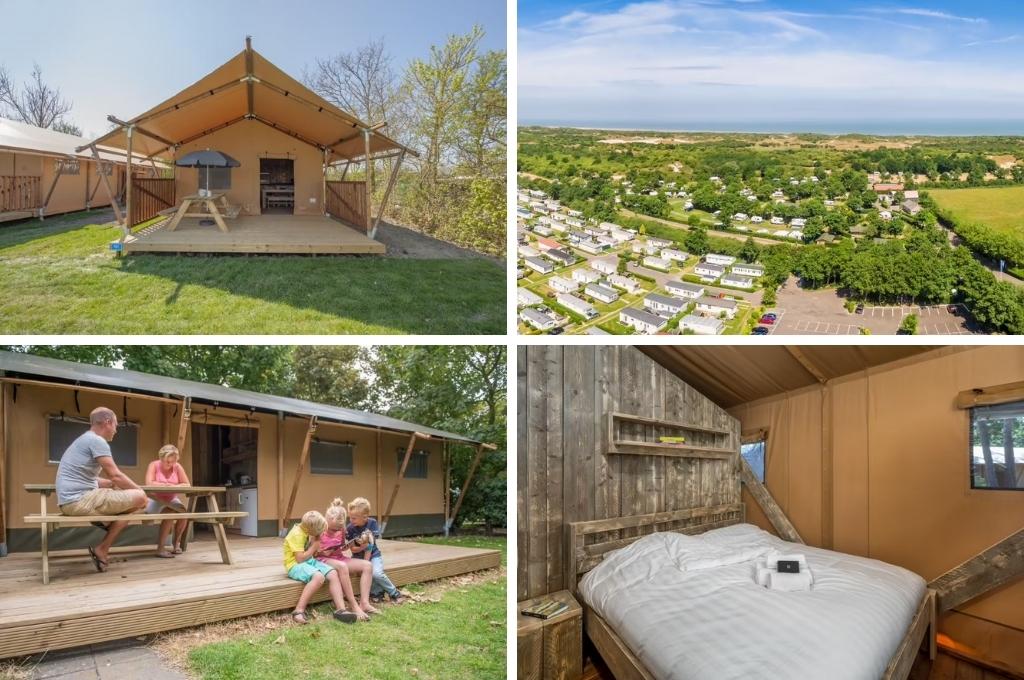 glamping zeeland roomput hoeve de zandput, campings Nederland aan zee