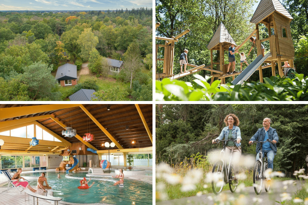 Vakantiepark Heihaas, boshuisje Veluwe