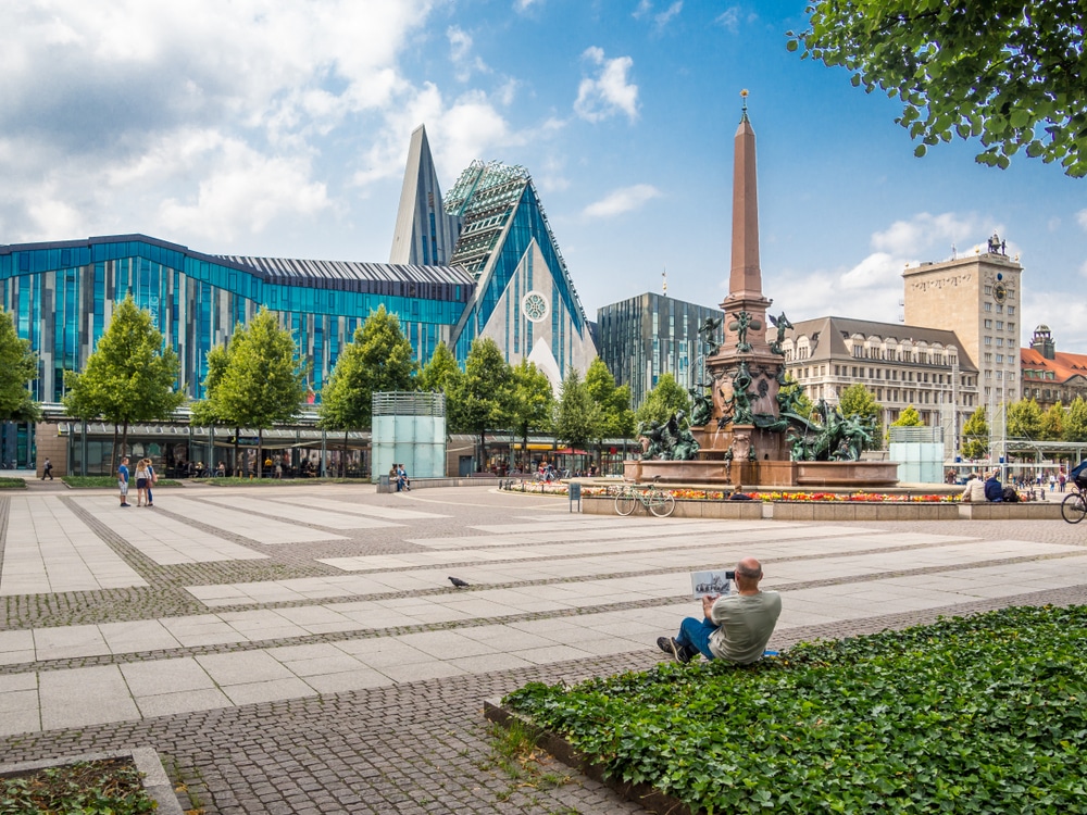 Duitsland Leipzig 3, stedentrips met de auto