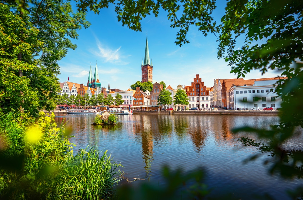 Duitsland Lubeck 2, Stedentrip in de winter in Europa