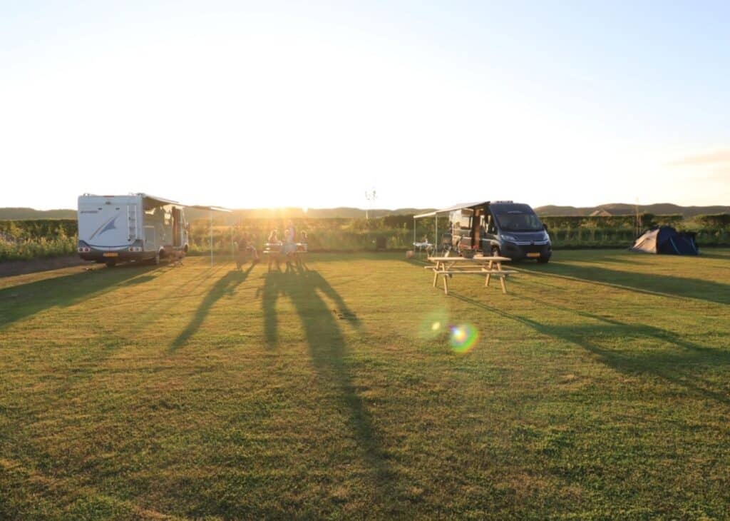 camping slufterhoeve 2, wandelen op Texel