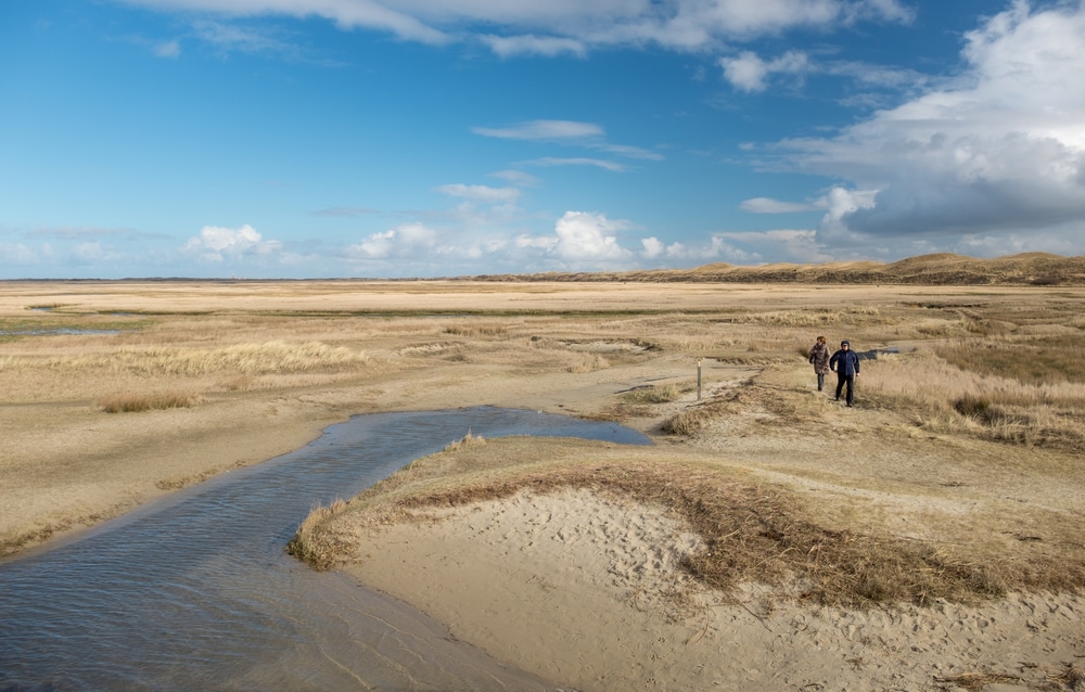 wandelen Texel Slufter shutterstock 604043471, wandelen op Texel