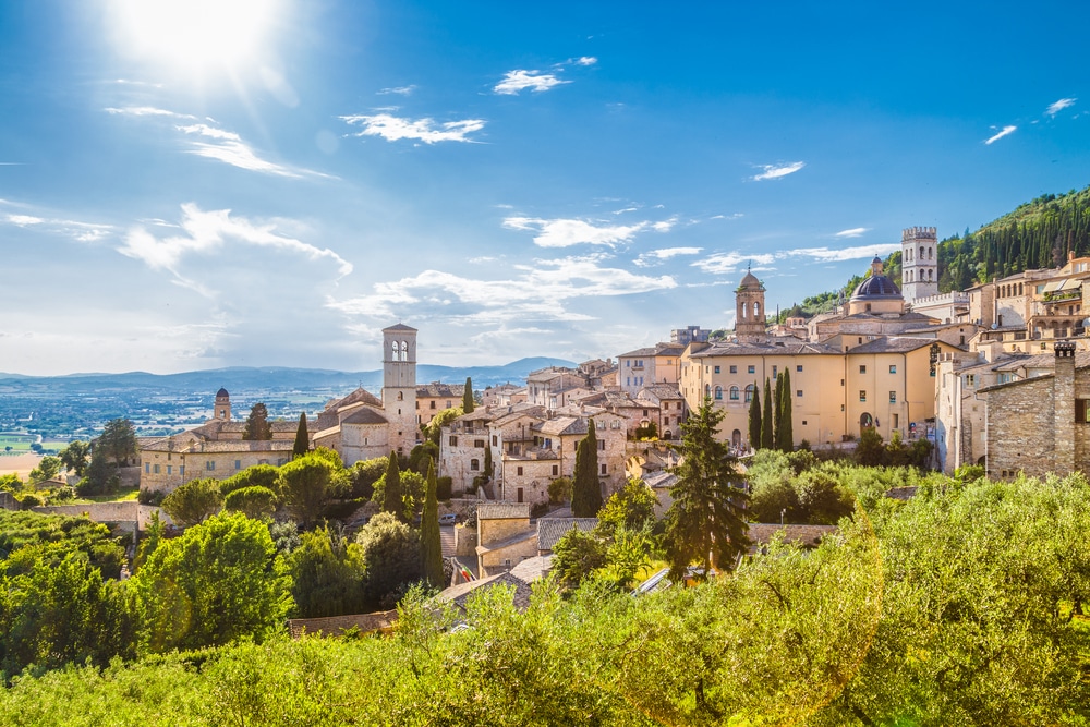 Assisi Umbrie Italie shutterstock 407361064, Stedentrip in de winter in Europa