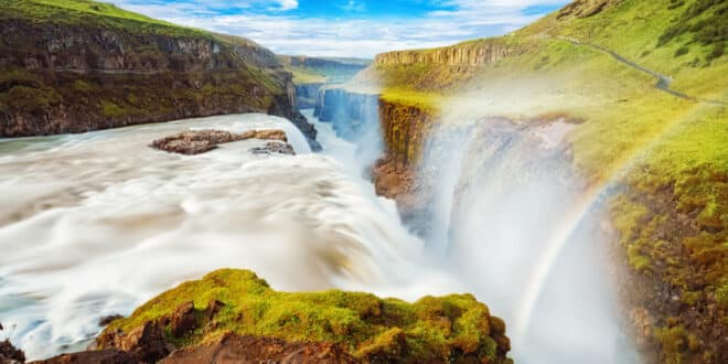 Gullfoss IJsland 1444531823, mooiste meren van europa