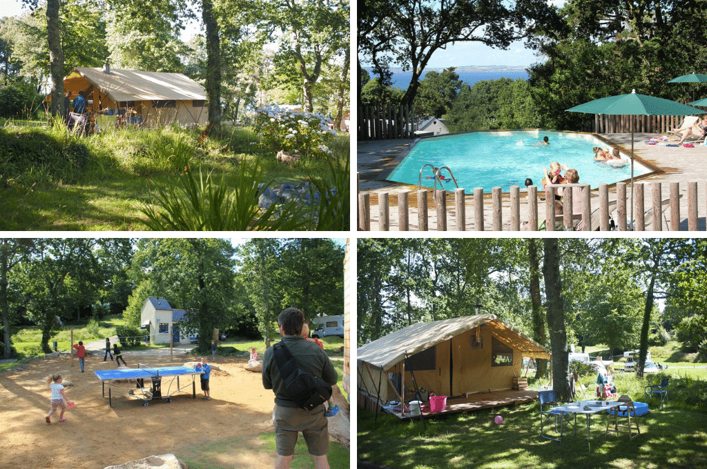 Huttopia Douarnenez frankrijk aan zee, glamping Frankrijk aan zee