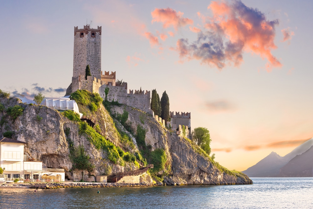 Malcesine Gardameer Italie 1844094142, Stedentrip in de winter in Europa