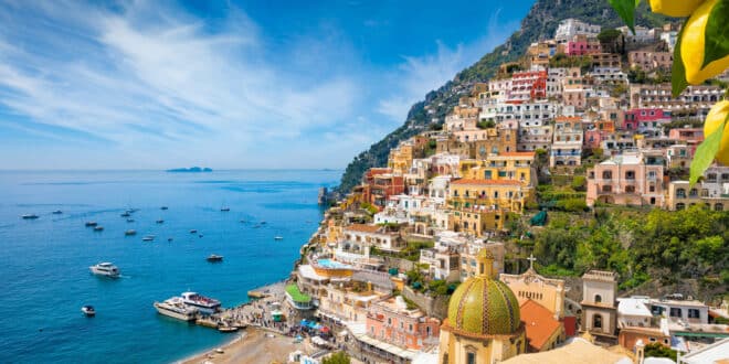 Positano Amalfikust Italie shutterstock 1684856758, mooiste plekken italië