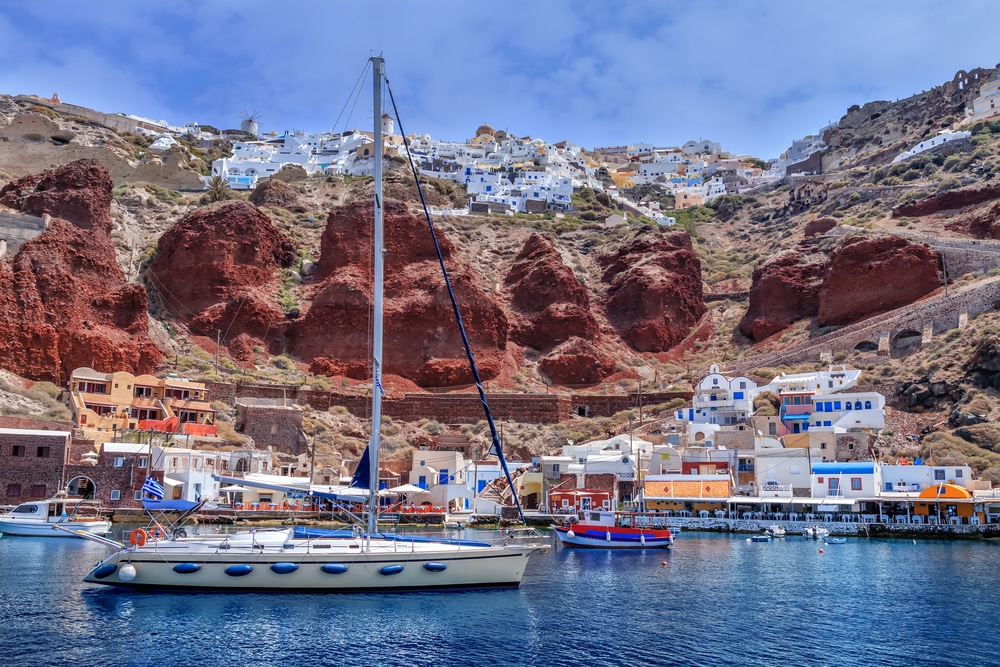 Santorini cruise Tiqets, mooiste meren van europa