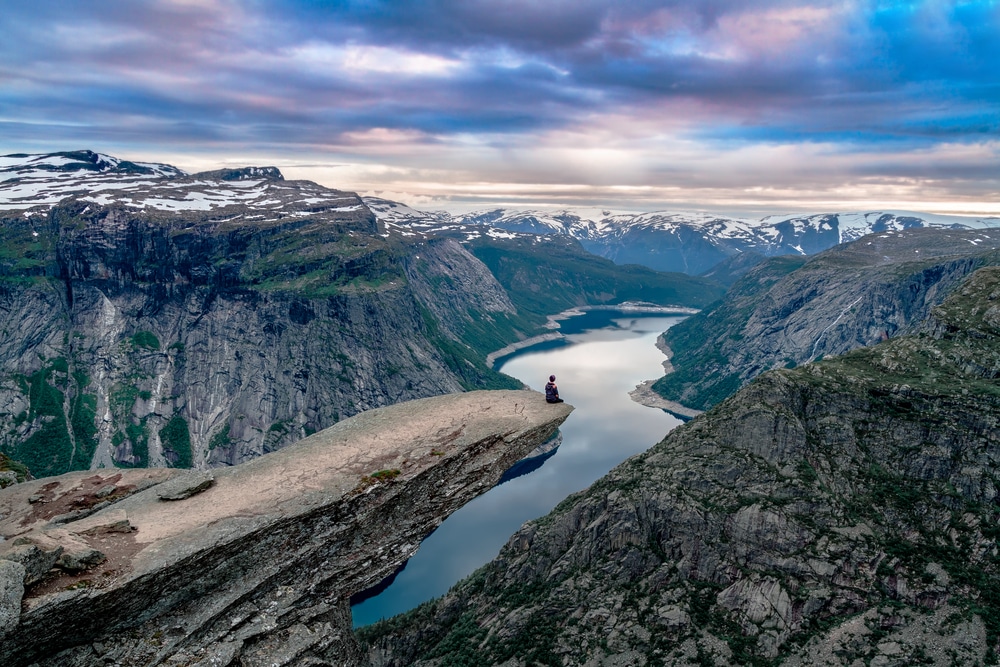 Trolltunga Noorwegen 609325484, de mooiste plekken in de alpen