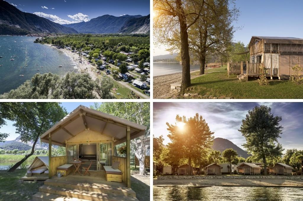 glamping village conca d oro italie, camping meer Noord-Italië