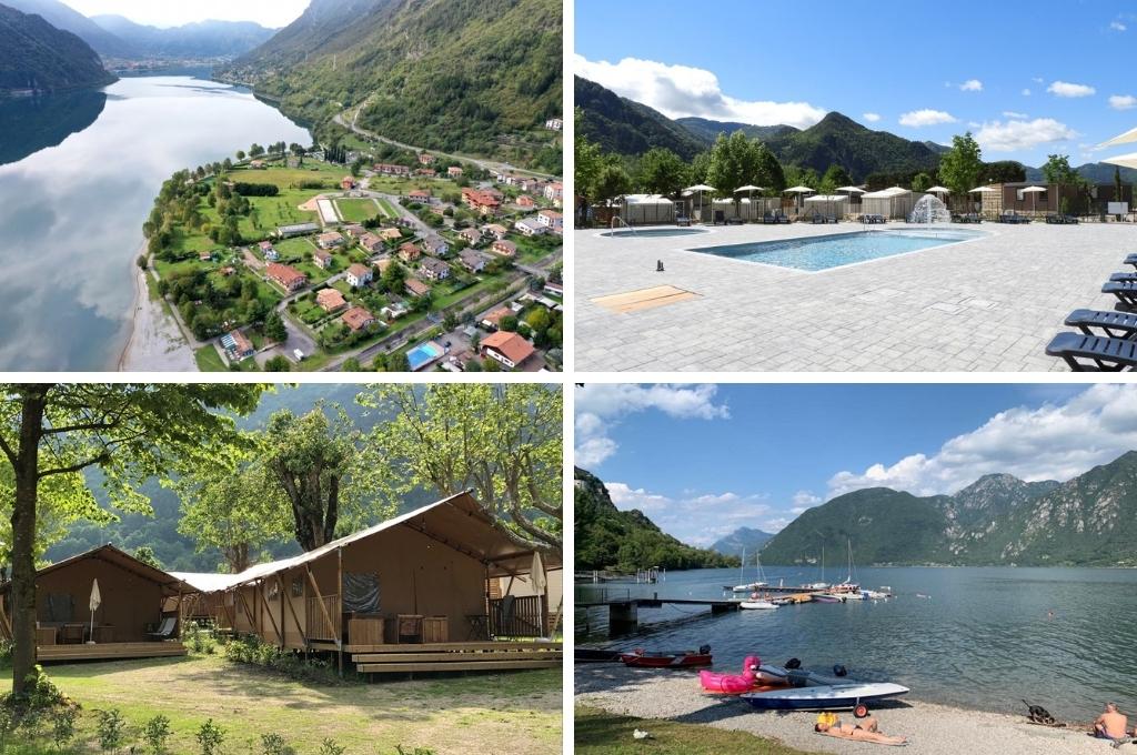 lago idro glamping boutique italie, glamping Italië