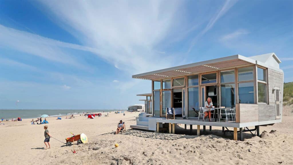 strandhuisje cadzand 1, strandhuisje Zeeland